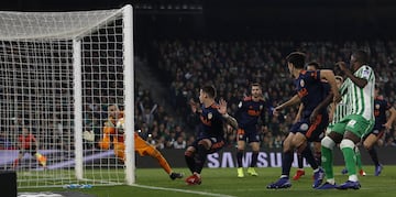 Portería defendida por Jaume