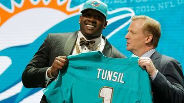 La caída de Tunsil en el Draft se debe a una lesión en el tobillo