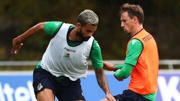 Willian José se entrena tras una nueva frustrada salida de la Real
