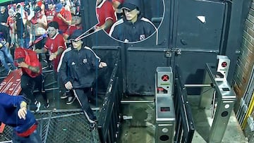 El alcalde de Medellín publicó varios videos de seguridad donde se ven las caras de los violentos en la final de Copa entre Medellín y Atlético Nacional. Fueron identificados y serán judicializados.