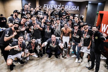 El festejo del título de Fuerza Regia en la LNBP, en imágenes