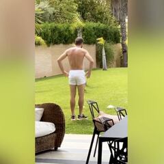 La mujer de Joaquín le dice que está 'más gordito': sólo él podía responder así