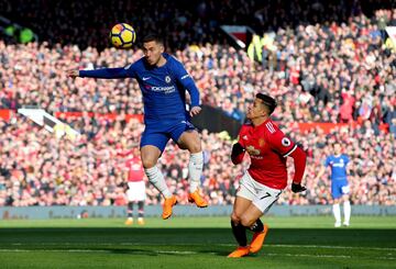 Así fue el partido de Alexis en el United-Chelsea