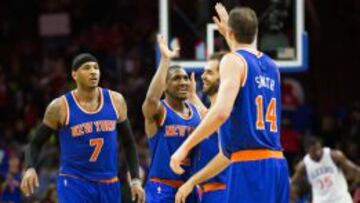 Carmelo guía la 3ª victoria consecutiva de los Knicks