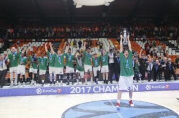 El Unicaja, campeón de la Eurocup. 