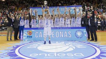 El Perfumer&iacute;as Avenida, &uacute;ltimo campe&oacute;n de la Copa de la Reina.