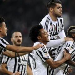 La Juve revive a punta de Cuadrado: gol al último minuto