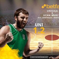 Unicaja Baloncesto vs. UCAM Murcia: horario, TV, estadísticas, cuadro y pronósticos