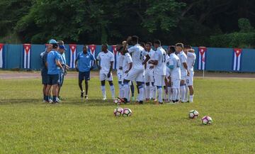 La histórica visita de U.S. Soccer a La Habana, en imágenes