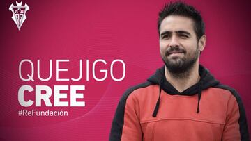 Quejigo, nuevo entrenador del Fundaci&oacute;n Albacete.
