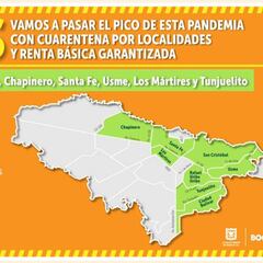 Cuarentena en Colombia: ¿qué localidades entran a partir de hoy, lunes 13?