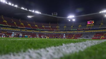 General View Stadium during the game Atlas vs Pachuca, corresponding to Round 15 of the Torneo Apertura 2023 of the Liga BBVA MX, at Jalisco Stadium, on November 01, 2023. 

<br><br>

Vista General del Estadio durante el partido Atlas vs Pachuca, correspondiente a la Jornada 15 del Torneo Apertura 2023 de la Liga BBVA MX, en el Estadio Jalisco, el 01 de Noviembre de 2023.