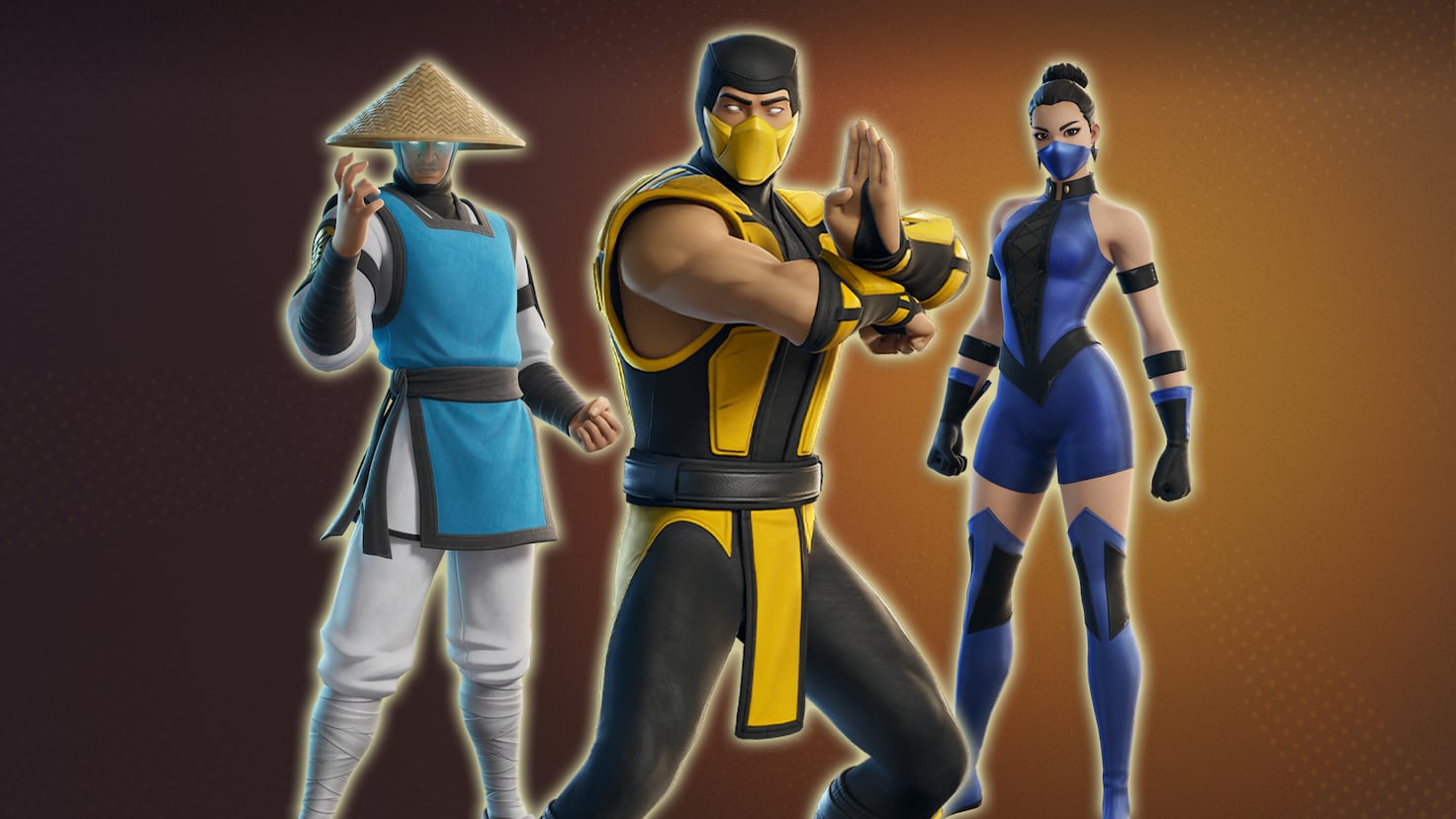 Scorpion, Kitana, and Raiden from Mortal Kombat are coming to Fortnite ...