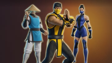 fortnite mortal kombat skins scorpion raiden kitana