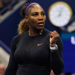 Serena Williams barre a Qiang Wang en el partido mas corto