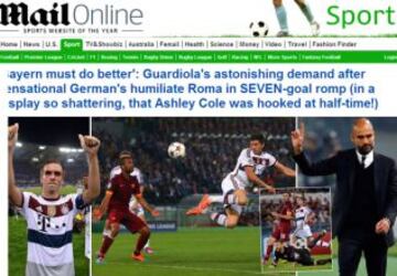 Portadas de la prensa extranjera