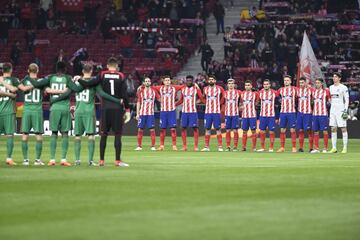 A minute's silence to remember Davide Astori