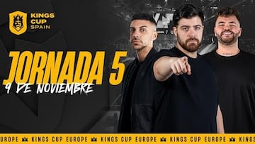 La jornada 5 de la Kings Cup Spain, en directo