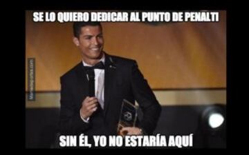 Los mejores 'memes' de la Gala del Balón de Oro 2014