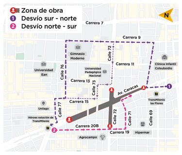 Metro de Bogotá: ¿Cuáles son los nuevos cierres viales que habrá en la ciudad por las obras?