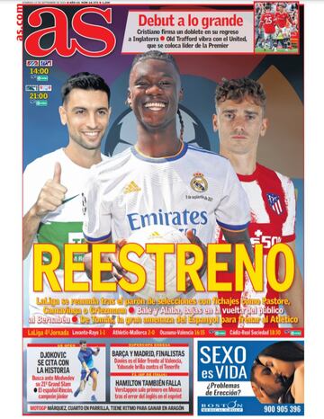 Las portadas de AS de septiembre