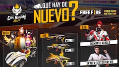 Free Fire: agenda semanal del 9 al 16 de noviembre y primeras sorpresas del día de Booyah!