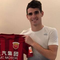 El Chelsea hace oficial la marcha de Óscar a la Superliga china