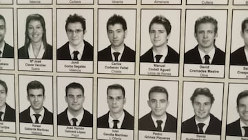 El académico cuerpo técnico de Corberán