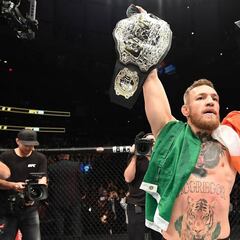 Shock: la UFC quita uno de los cinturones de Conor McGregor