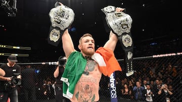 Shock: el UFC quita uno de los cinturones de Conor McGregor