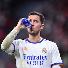 Roberto Martínez: "La falta de partidos de Hazard es una preocupación"