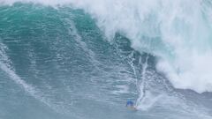 Olas de hasta 20 metros: alerta verde para el Nazaré Big Wave Challenge