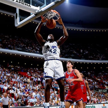 Shaquille O'Neal fue elegido en el primer puesto de la primera ronda del draft en 1992 por Orlando Magic. Allí pasaría los primeros años de su carrera hasta fichar por Los Angeles Lakers en 1996.