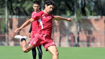 Matías Fernández se sumó a los entrenamientos de Necaxa