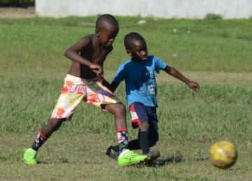 El fútbol como medio para salir de la pobreza infantil en Honduras