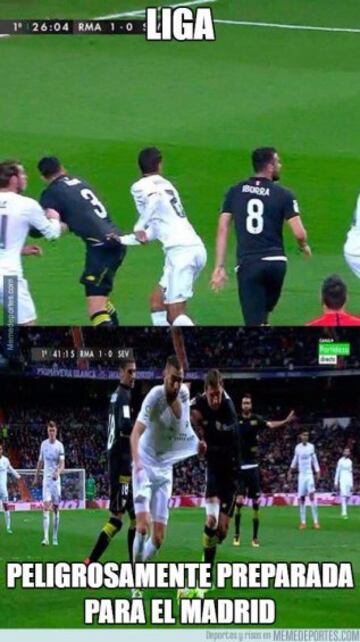 Los memes más divertidos del Real Madrid vs Sevilla