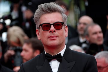 Benjamin Biolay durante la alfombra roja del Festival de Cannes 2023.