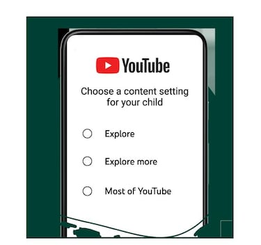 YouTube estrena un nuevo control parental en su app principal