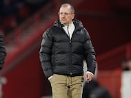 José Juan Romero, durante el Granada-Ceuta.