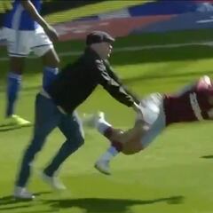 Villa's Jack Grealish punched by fan during Birmingham derby