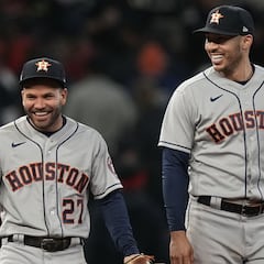 Astros vencen a Braves y obligan al juego 6 de Serie Mundial
