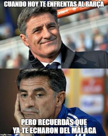 Los mejores memes del Málaga-Barcelona