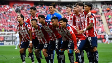 during the 3rd round match between Guadalajara and Queretaro as part of the Liga BBVA MX, Torneo Clausura 2026 at Akron Stadium, on January 17, 2026 in Guadalajara, Jalisco, Mexico.