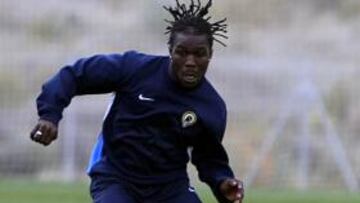 Drenthe se entrena de nuevo y esquiva a los periodistas