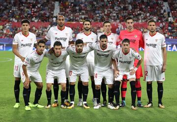 Once inicial del Sevilla