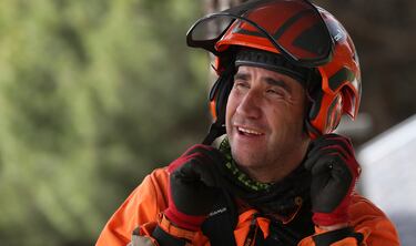 Jesús Manzano durante su trabajo. 