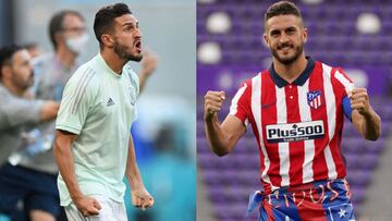 Koke con la Selecci&oacute;n y con el Atl&eacute;tico.