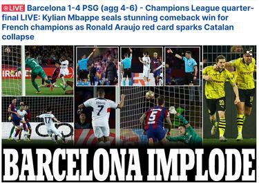 La prensa mundial saca el látigo: “El Barça implosiona”