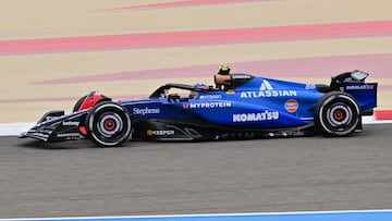 Carlos Sainz (Williams FW47). Sakhir, Bahréin. F1 2025.