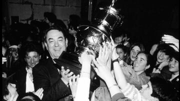 Muere Beñardo García, el histórico presidente con el que el Bidasoa ganó la Copa de Europa